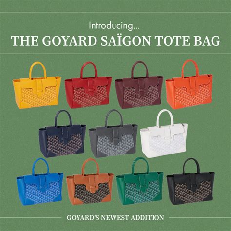 saigon goyard price|goyard saigon tote price.